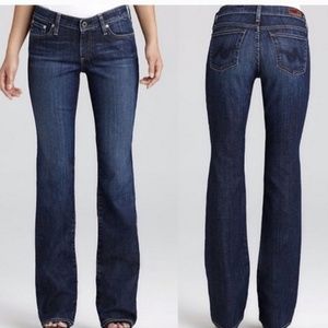 AG the Jessie Curvy Boot Fit Dark Wash Jeans